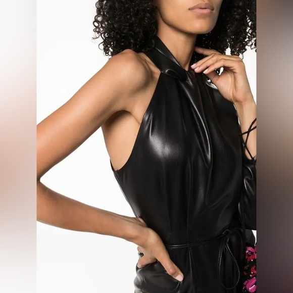 Nanushka One-Shoulder Ida Dress Size M - Picture 14 of 16